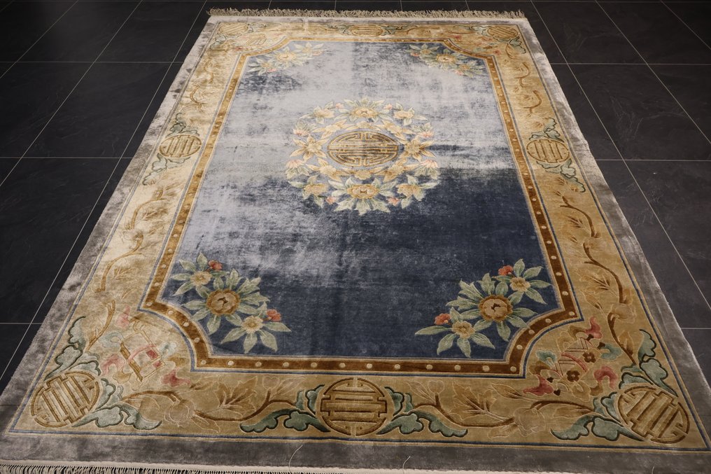 China Seide - Tæppe - 274 cm - 184 cm #1.0