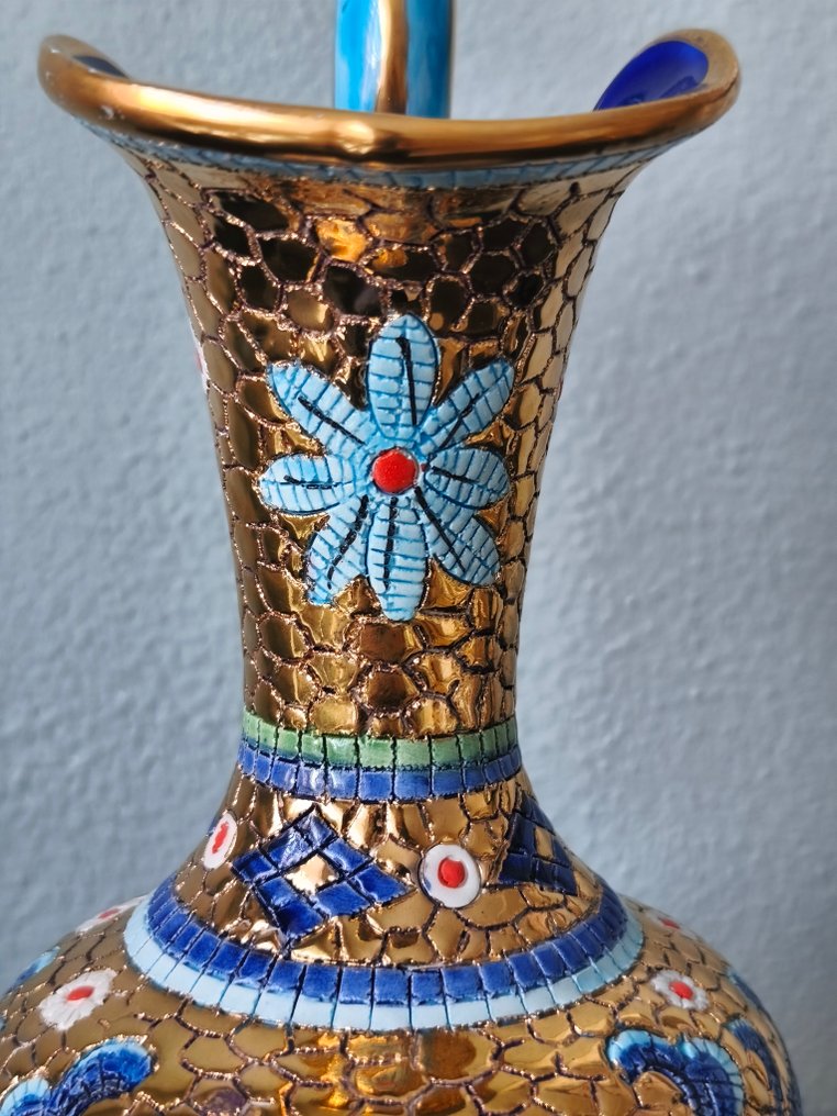 Gialletti G.P. - Vase - Majolica - Zecchino Oro 25 kt #3.2