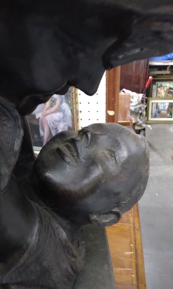 Γλυπτό, Maternità - 50 cm - Μπρούντζος, Μάρμαρο #2.1