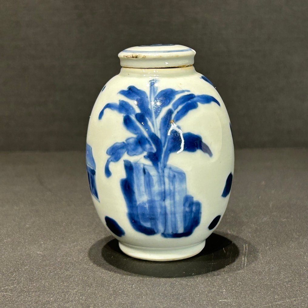 Vase - Porcelain - China - Kangxi (1662-1722) - Kangxi theebus #1.0