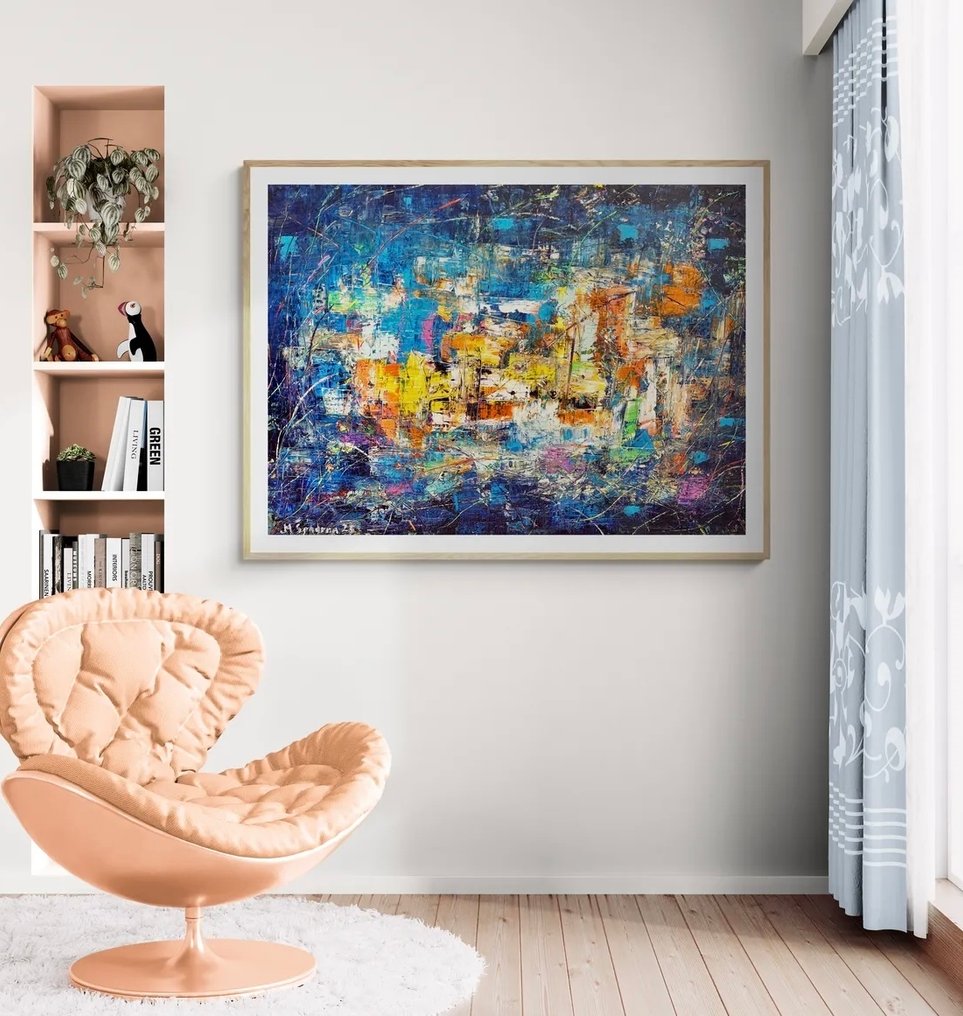 Miroslav Spadrna (pintorcheco) - Rapsodia Cromática-Chromatic Rhapsody XL #1.0