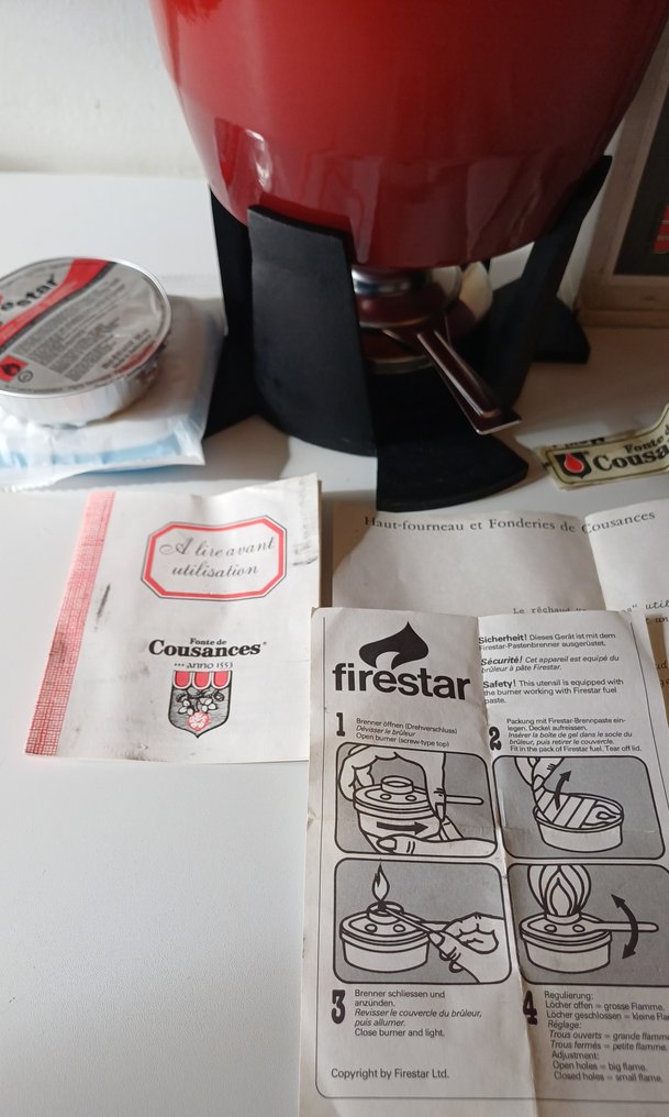 Le Creuset Cousances Fondueset - Cousances - Pan - gietijzer #4.3