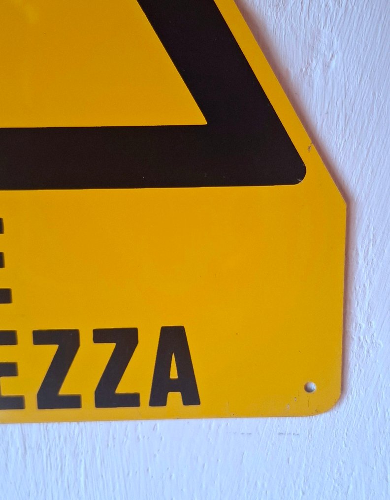 Abzeichen SCOPPIO MINE LIMITE DI SICUREZZA - Italien - 20. Jahrhundert - spät #1.0