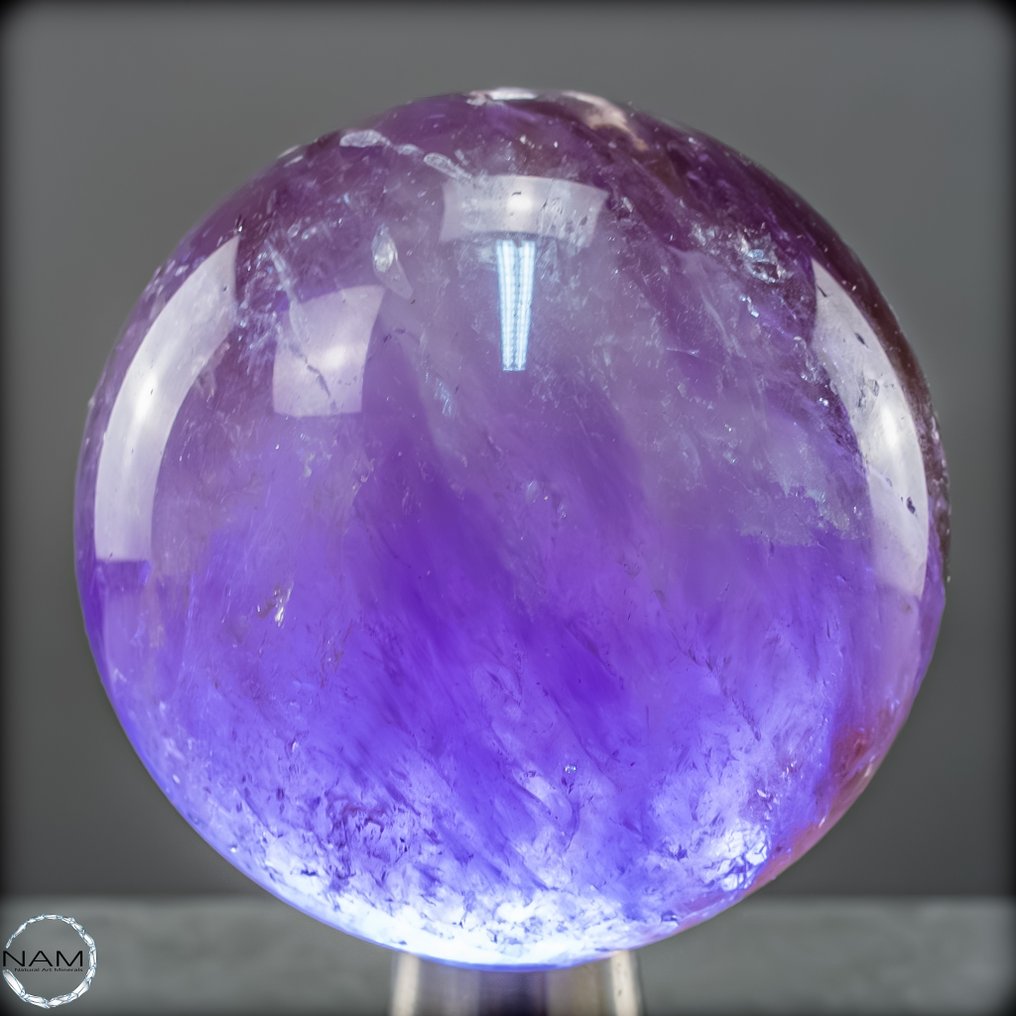 天然稀有紫水晶 玻利维亚球体- 506.37 g #2.1