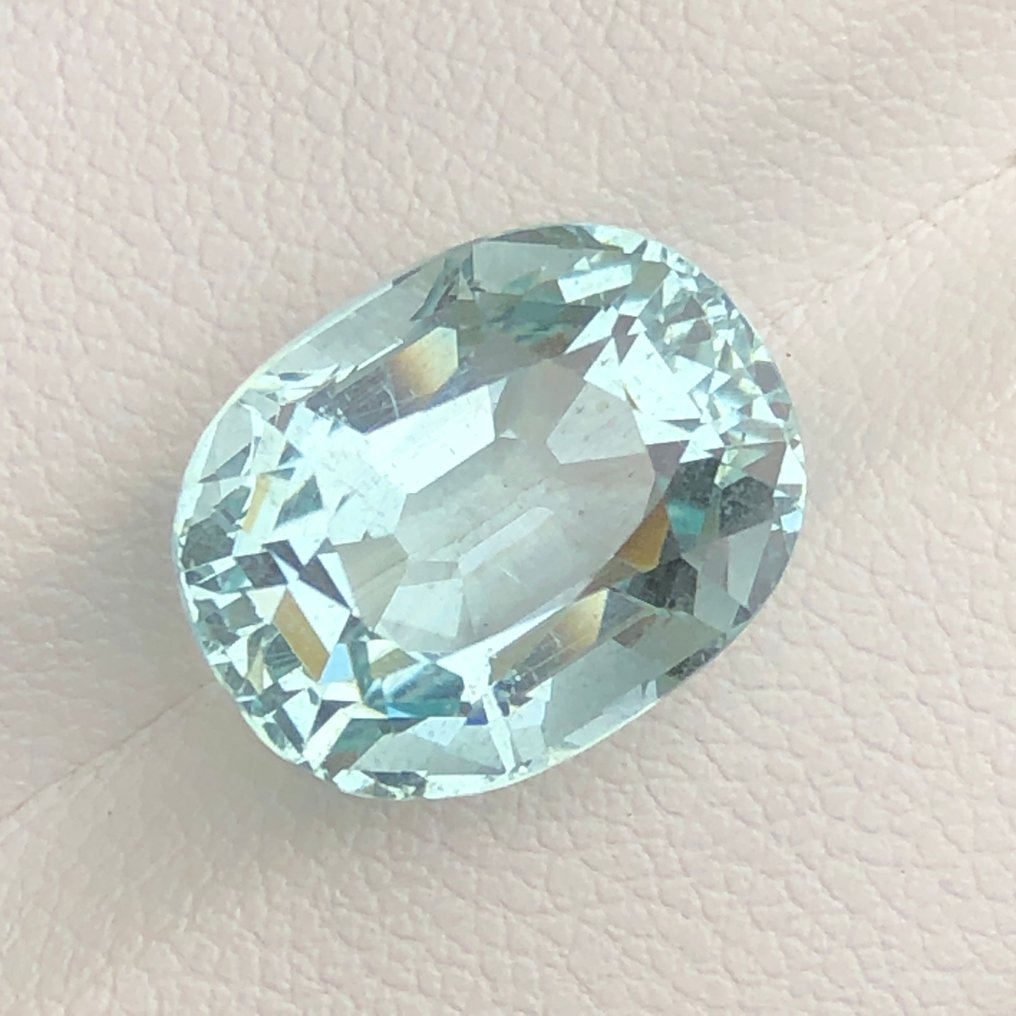 χωρίς τιμή ασφαλείας - 1 pcs Μπλε, Πράσινο Ακουαμαρίνης - 6.71 ct - International Gemological Institute (IGI) #1.0