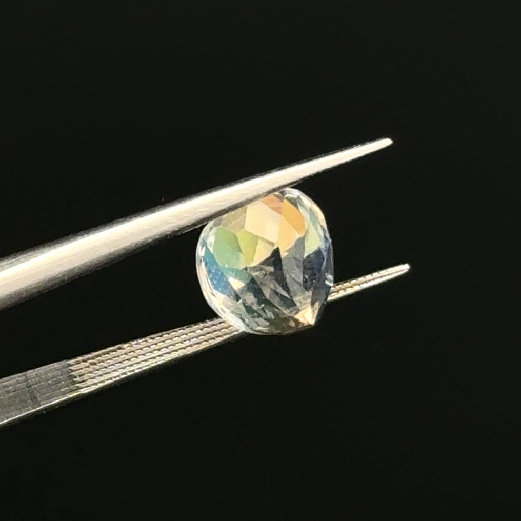 没有保留价 白色 月光石  - 2.36 ct - 国际宝石研究院（IGI） - 彩虹效应 #4.3