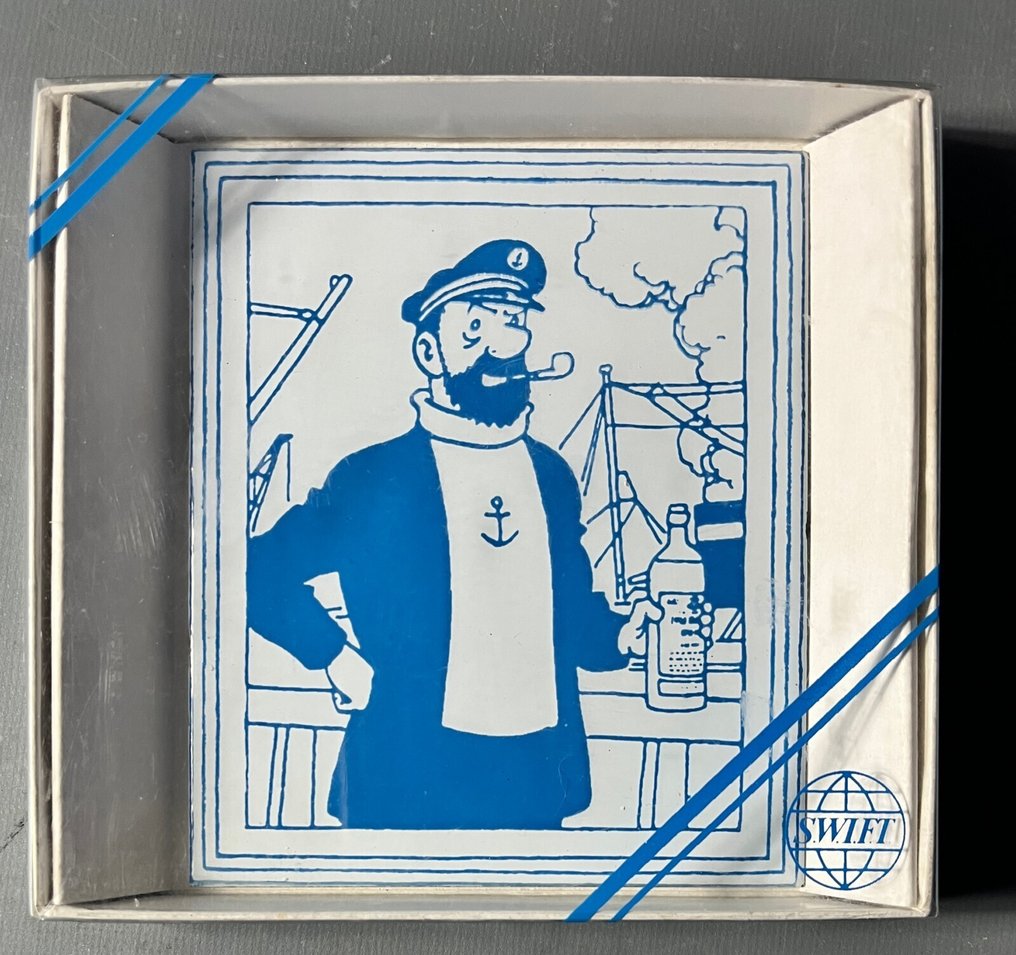 Casterman - Tintin - 3 plaques émaillées - Swift #2.1