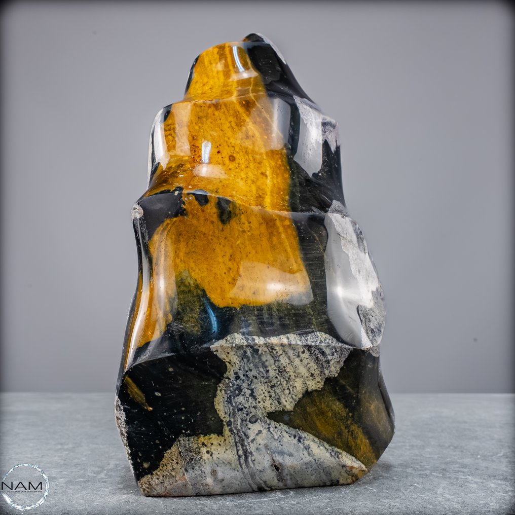 Nova descoberta! Jaspis natural raro - Chalcedony Flame- 2564.39 g #4.3