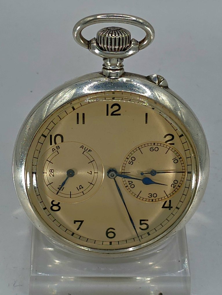 A. Lange & Söhne WK2 - DFJ im Stern - deutsche Beobachtungs-Taschenuhr  - Nr. 203648 - Deutschland um 1942 - 1900-1949 #1.0