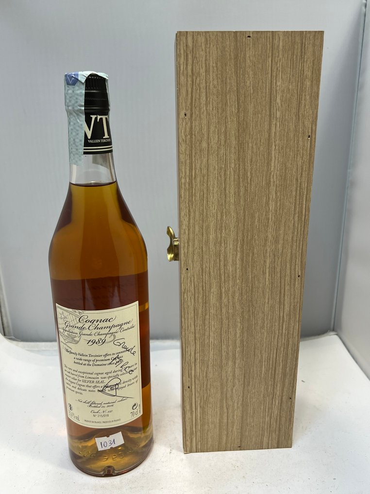Vallein Tercinier 1989 - Grande Champagne for Silver Seal - Cask 137   - b. 2016  - 70 cl #3.2