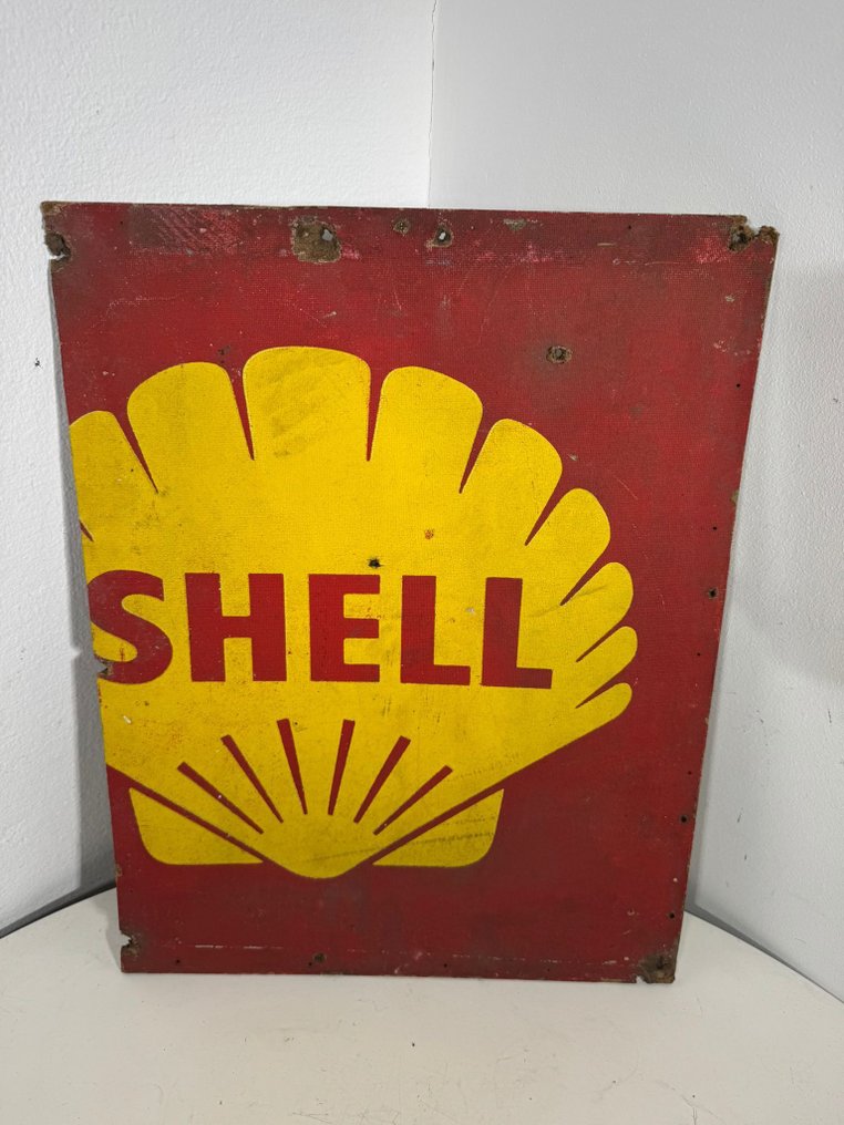 Shell - Lär ut Shell - Skylt - Metall #1.0