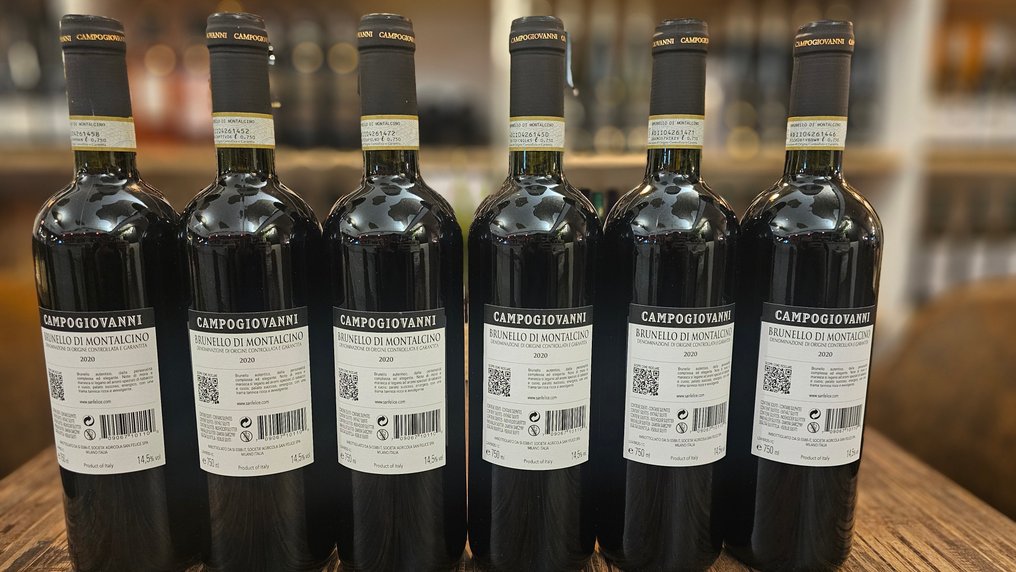 2020 Campogiovanni - Μπρουνέλο ντι Μονταλσίνο - 6 Bottles (0.75L) #3.2