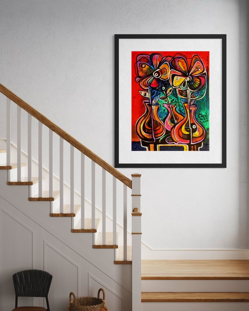 Simeon Gonzales - Flores Silvestres II . XL (NO RESERVE PRICE) #4.3