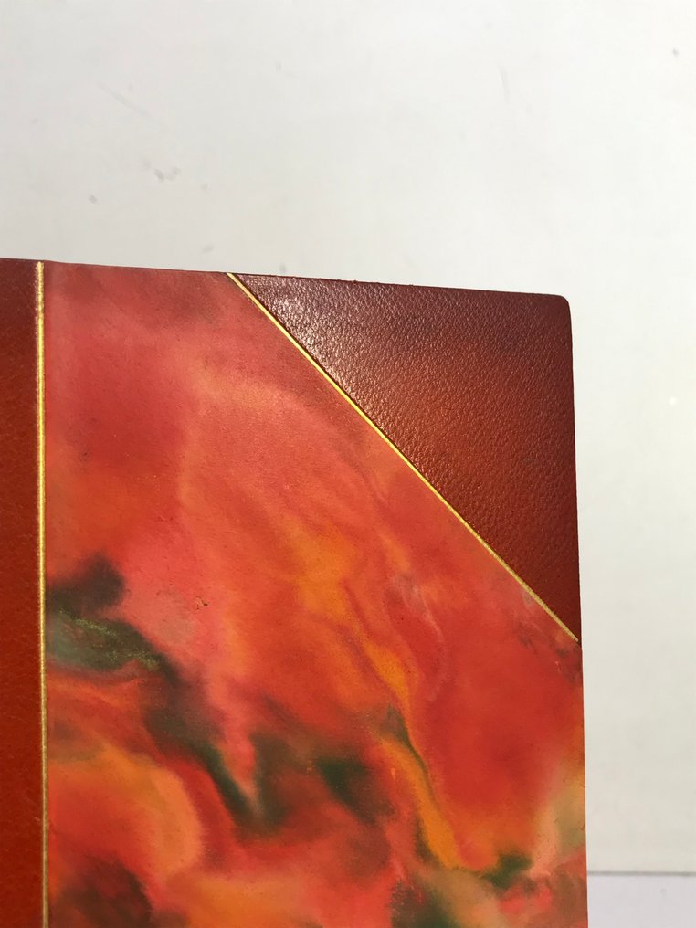 William Somerset Maugham / Renée L'Oungre - Le Fil du Rasoir [Reliure mosaïquée de Saulinier, ex. numéroté] - 1947 #4.3