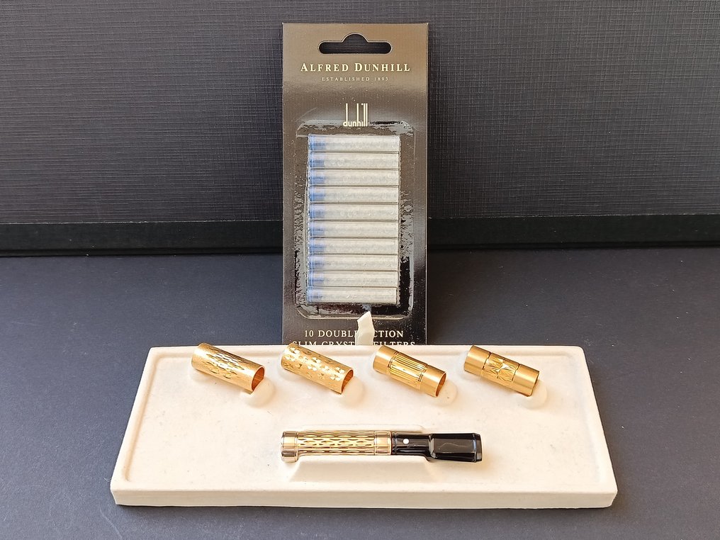 Dunhill - 烟嘴 - 镀金, 树脂 #1.0