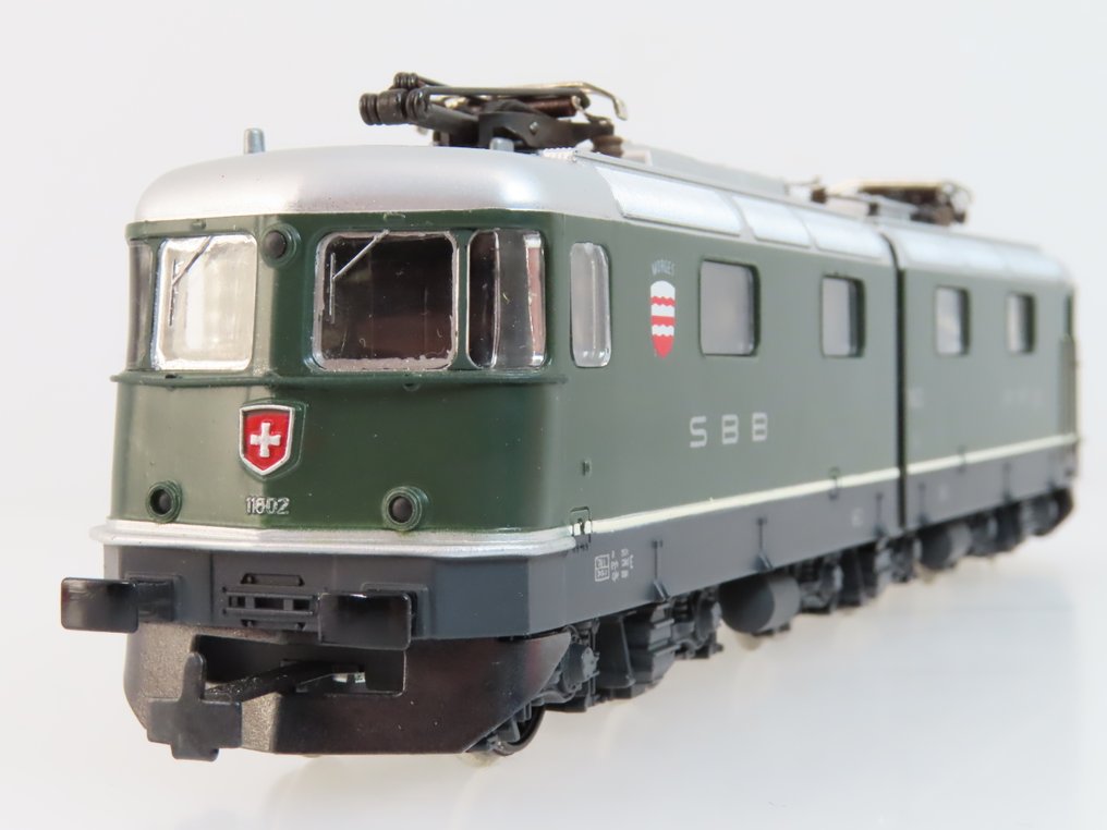HAG H0 - 200 - Electric locomotive (1) - Re 6/6, digital MFX with full sound - SBB #1.0