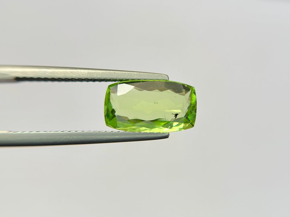 No Reserve Price - 1 pcs Green Tourmaline paraiba - 2.97 ct - Bellerophon Gemlab - PARAIBA TOURMALINE #1.0