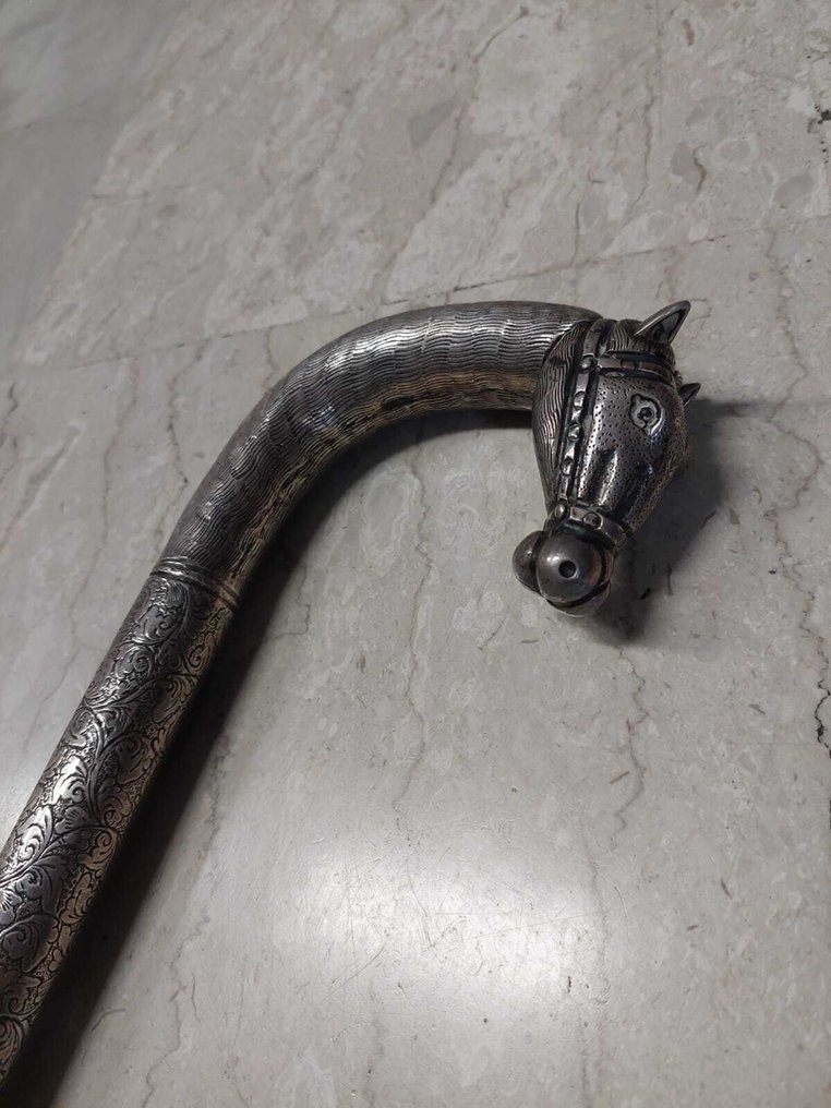 Baston - .800 argint - Animato portapergamene #1.0