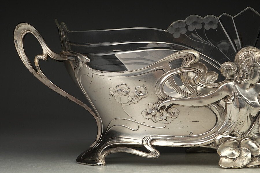 WMF / Geislingen - 花盆架 - 镀银 #4.3