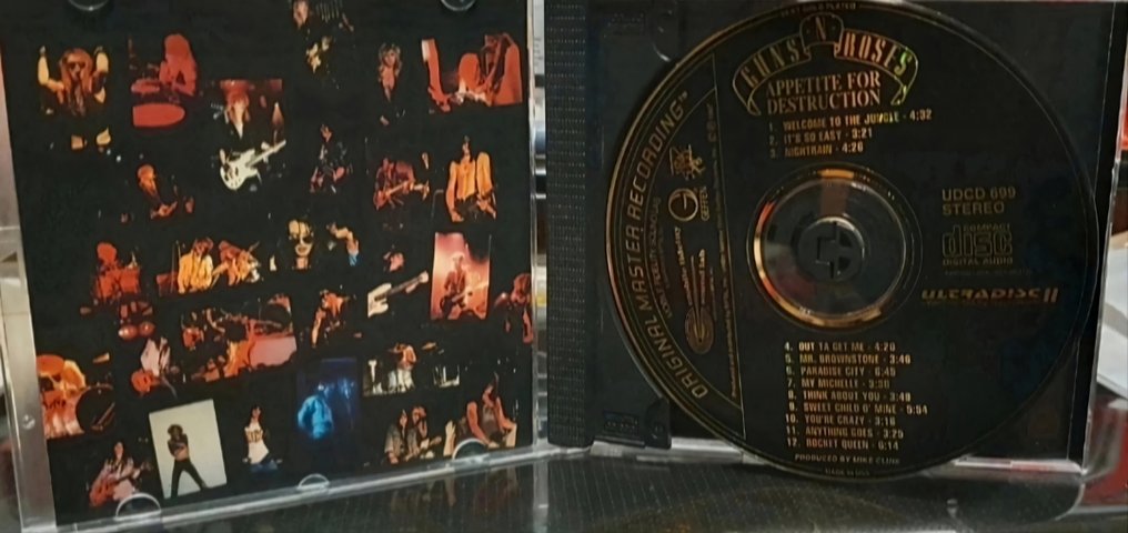 Guns N’ Roses - Appetite for Destruction Gold Disc - CD - 1987 #2.1