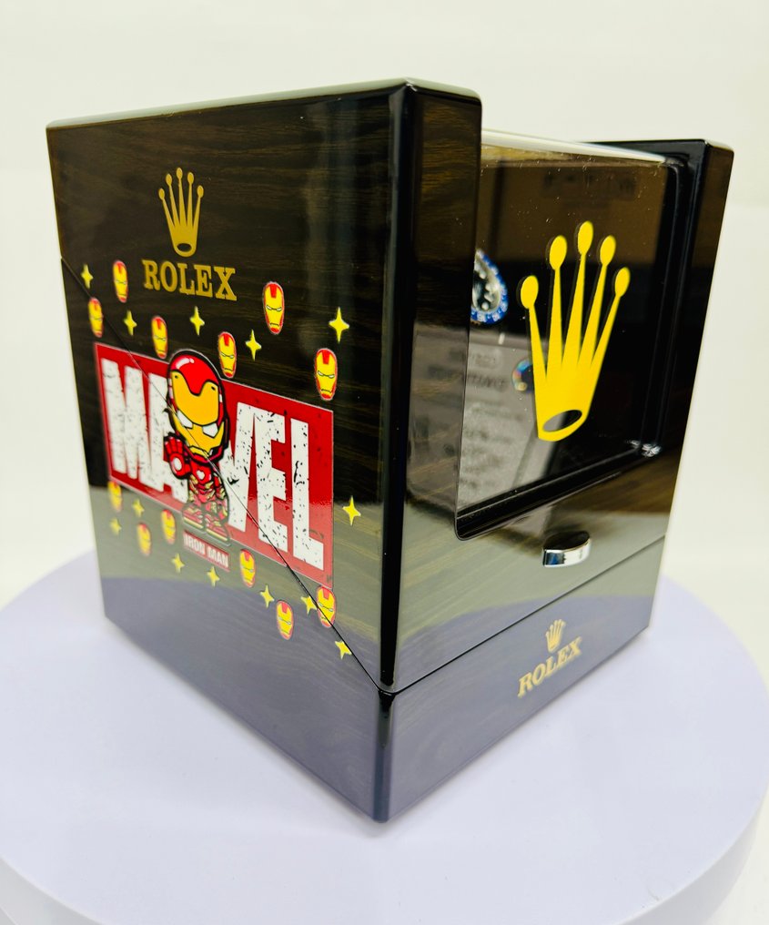 Vanessa Fodera (1981) - TIME IS MONEY / IRON HUMAN - Luxury Watch winder XXXL #2.1