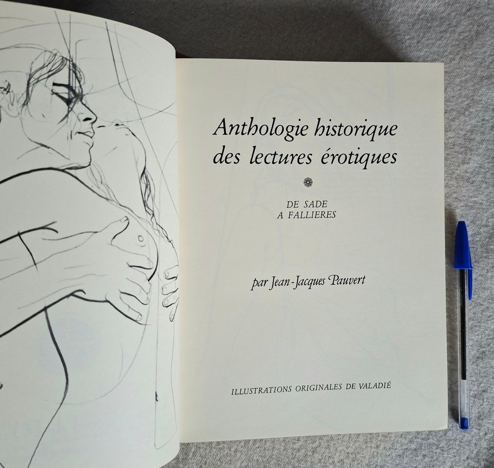 Jean Jacques Pauvert - Anthologie Historique des Lectures Erotiques (Edition spéciale grand luxe numérotée) - 1981 #4.3
