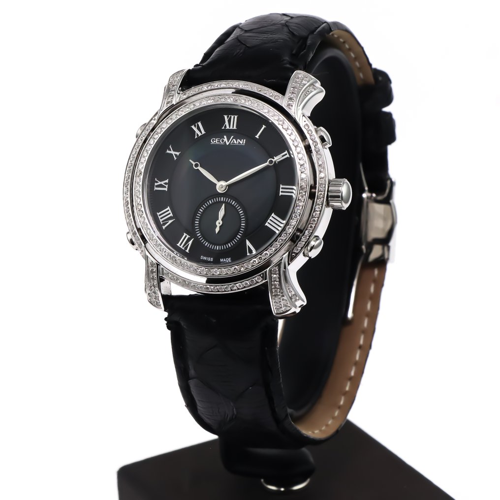 GEOVANI - Diamond Swiss Watch - GOM509-SL-D-8 - No Reserve Price - Men - 2010-2020 #2.1