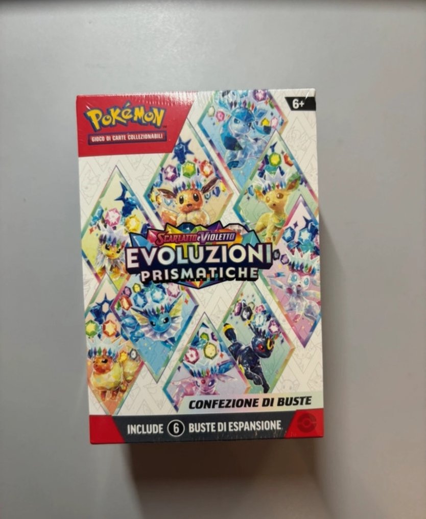 Pokémon - 1 Box - Pokémon - 1 Box - Evoluzioni Prismatiche - Scarlet & Violet - Prismatic Evolutions - Scarlet & Violet - Prismatic Evolutions #1.0