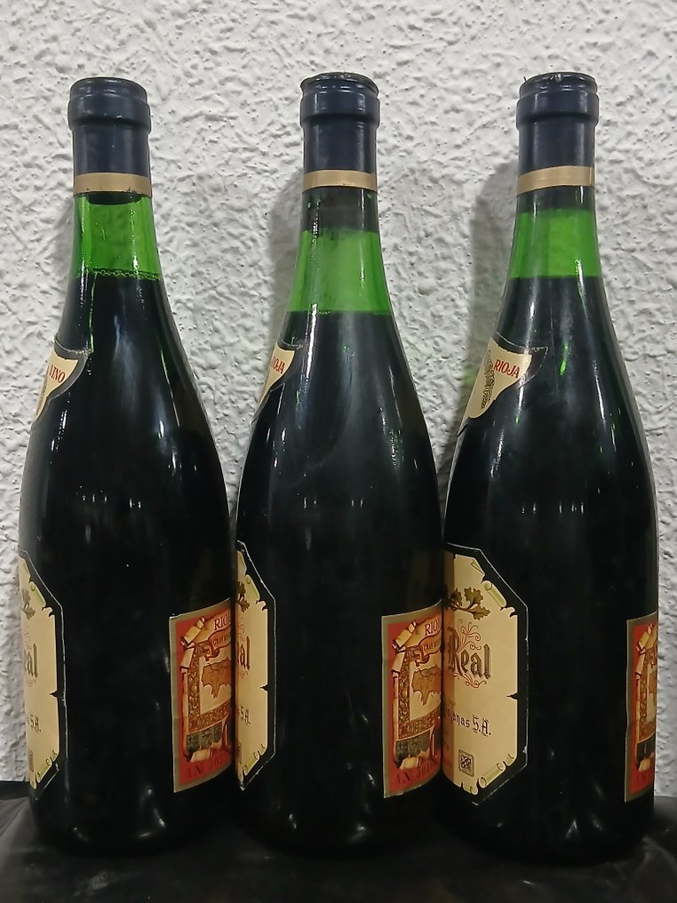1964 Bodegas Riojanas, Monte Real - 里奥哈 Gran Reserva - 3 Bottles (0.75L) #3.2