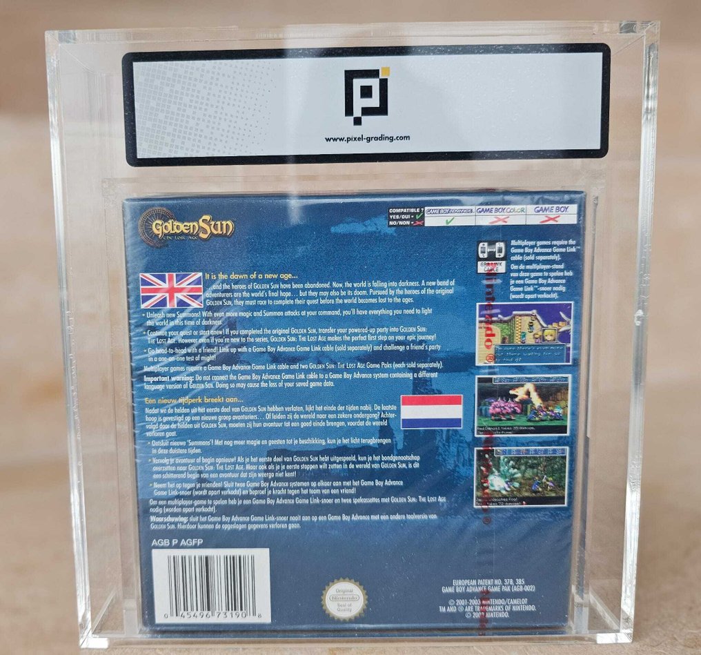 Nintendo - Gameboy Advance - GOLDEN SUN - THE LOST AGE - Sealed, Pixel Grading - Videojáték - Eredeti zárt doboz (piros csíkkal) #2.1