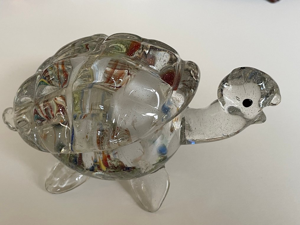 Figur - Collectie schildpadden, schildpad set (40) - Glass, Keramikk, Tre, Stein, Metall, Porselen, Resin, Krystall, Messing, Onyks #4.3