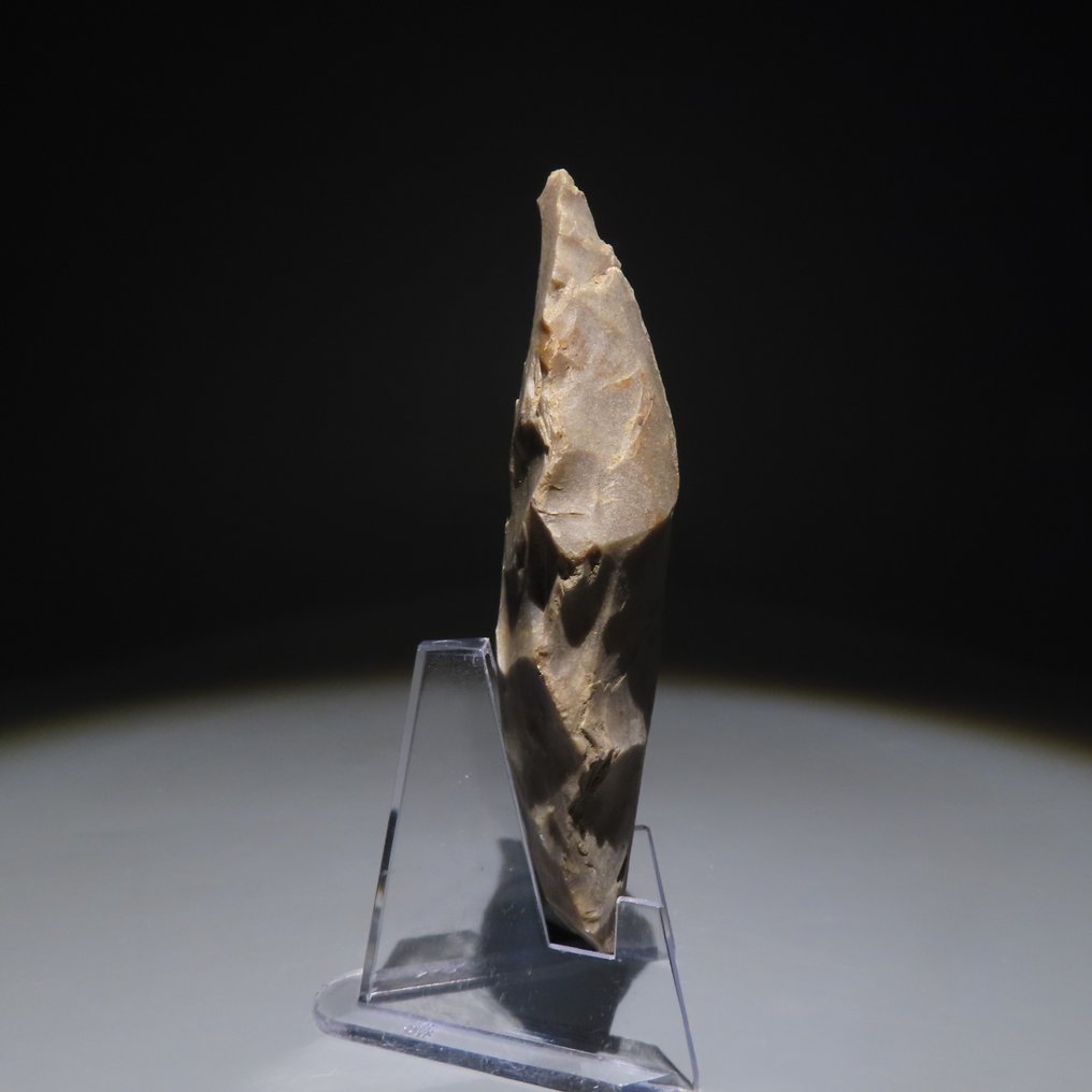 新石器时代 燧石 工具。斯皮恩,公元前4500-3500年。高10.2厘米。西班牙进口许可证。 (没有保留价) #2.1