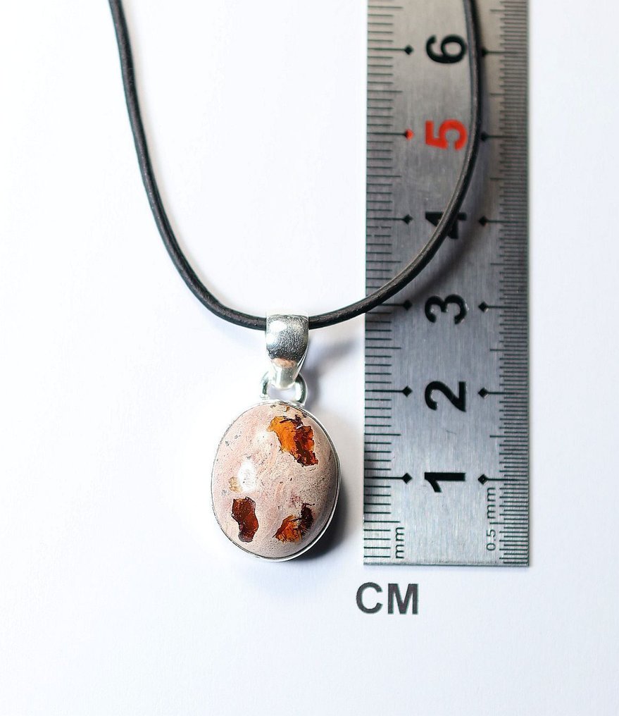 墨西哥火焰玛瑙 新挂件- 4.32 g - (1) #4.3