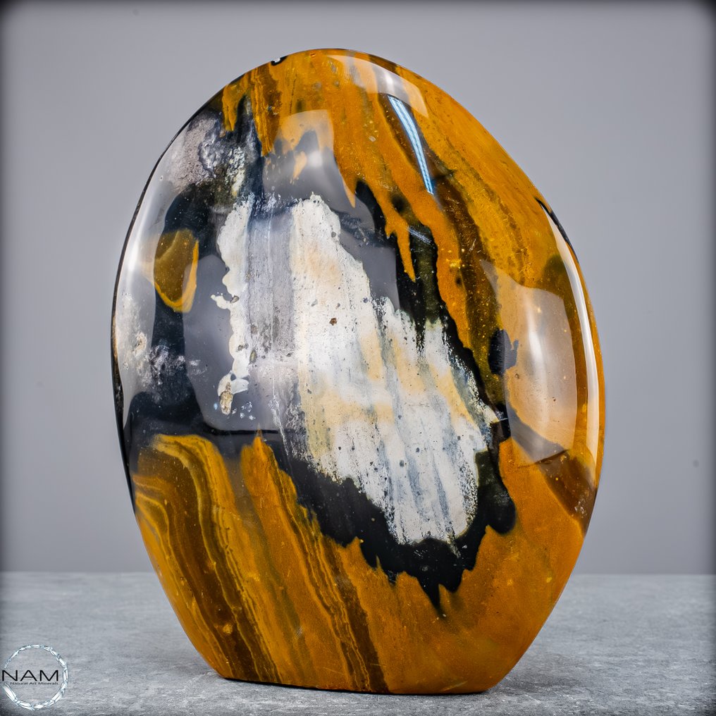 新发现!稀有天然碧玉-玉髓 Freeform- 2205.18 g #3.2