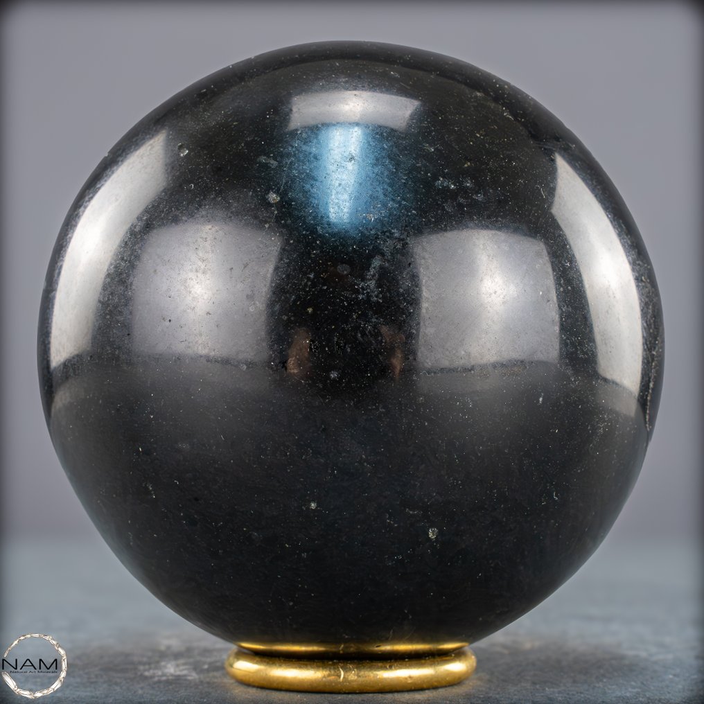 天然黑色碧玺 Sphere,来自巴西- 1763.79 g #2.1