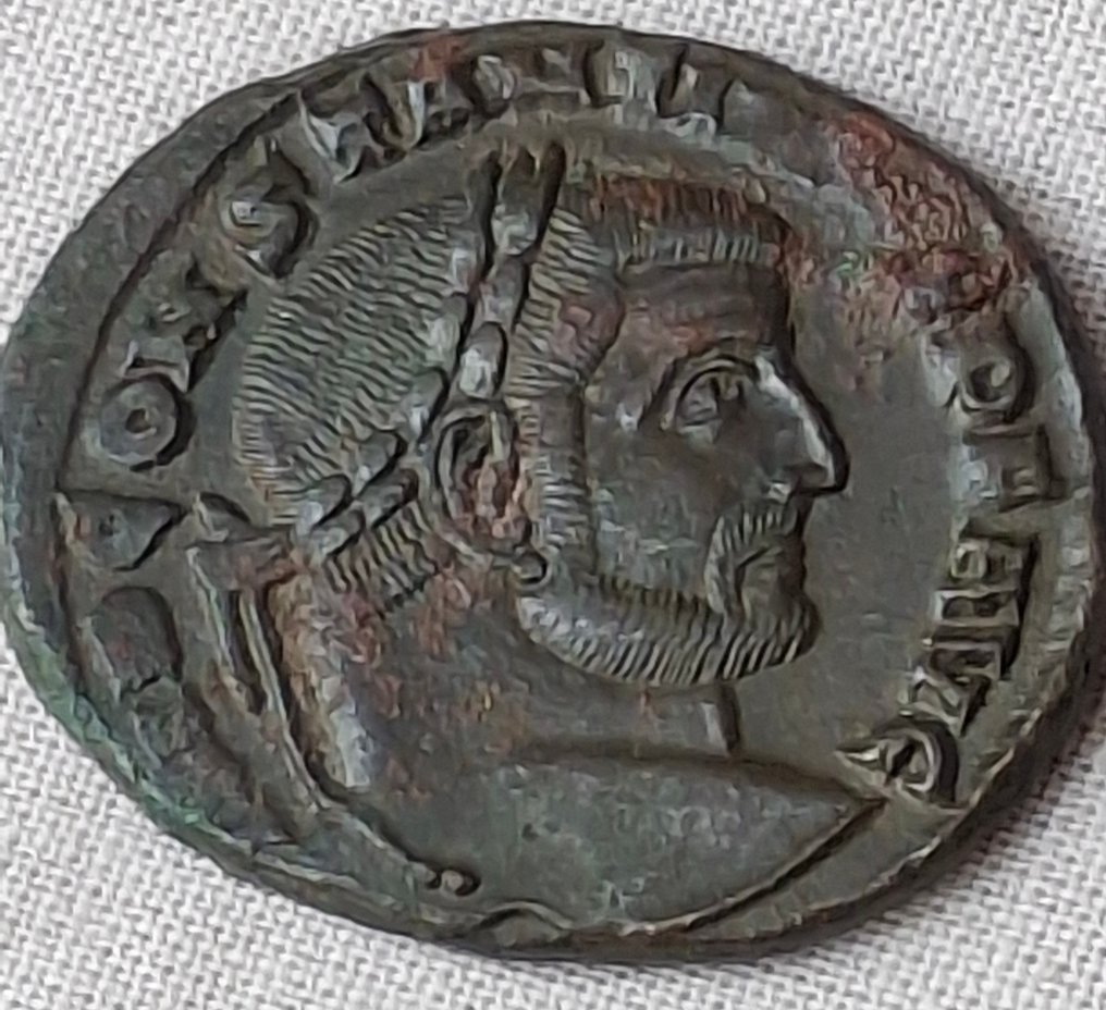 Ρωμαϊκή Αυτοκρατορία. Constantine I (AD 306-337). Follis AD 310-311 Siscia. Genio Augusti (χωρίς τιμή ασφαλείας) #1.0