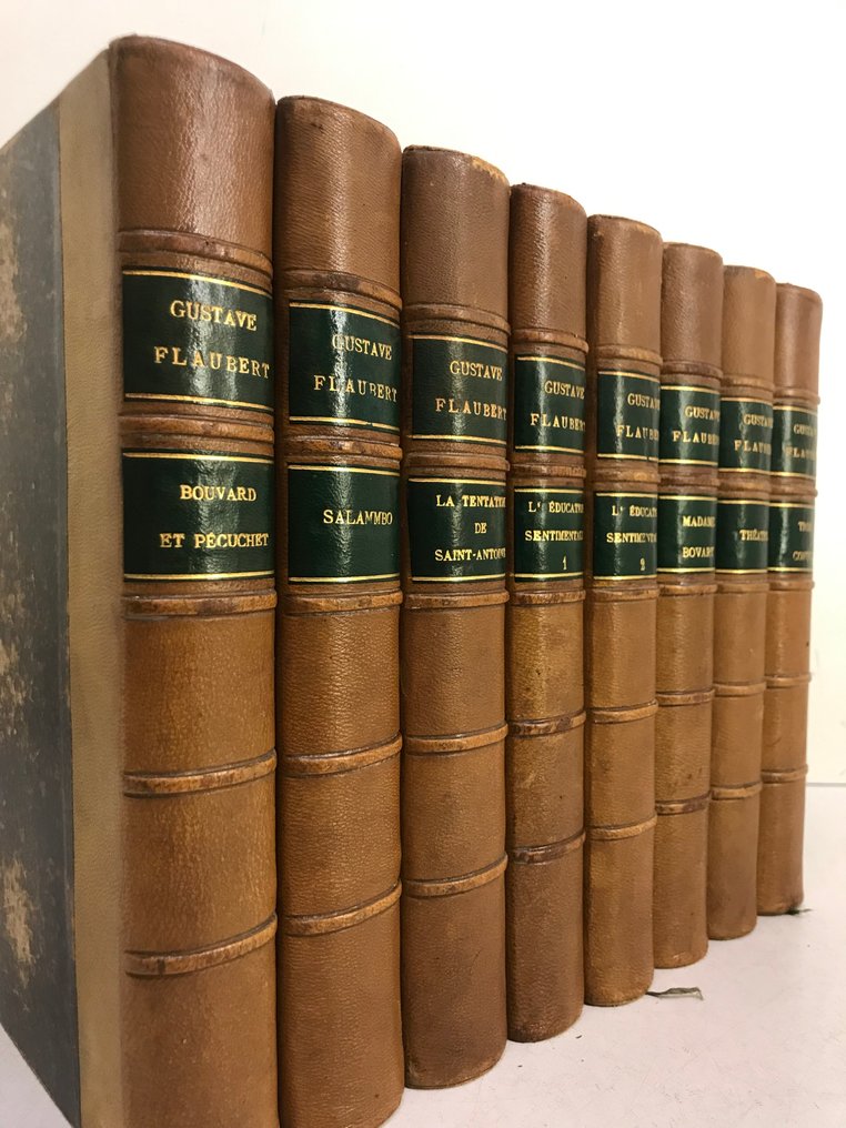 Gustave Flaubert / Guy de Maupassant - Oeuvres complètes de Gustave Flaubert. Edition définitive d'après les manuscrits originaux. - 1885 #1.0