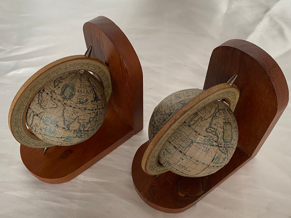 书挡 - 复古木制书挡一对 - 复古木制书夹一对 #2.1