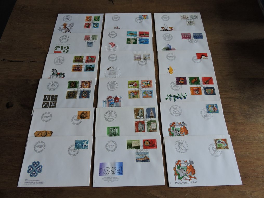 Ελβετία 1949/1994 - Μεγάλη ποσότητα FDC στην Ελβετία. #1.0