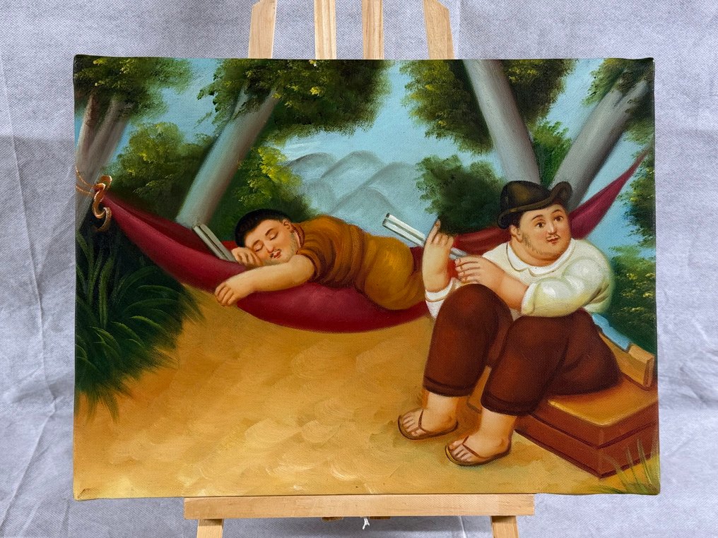 Raffaele Giordano (1970), da Botero - Meriggio Silenzioso #1.0