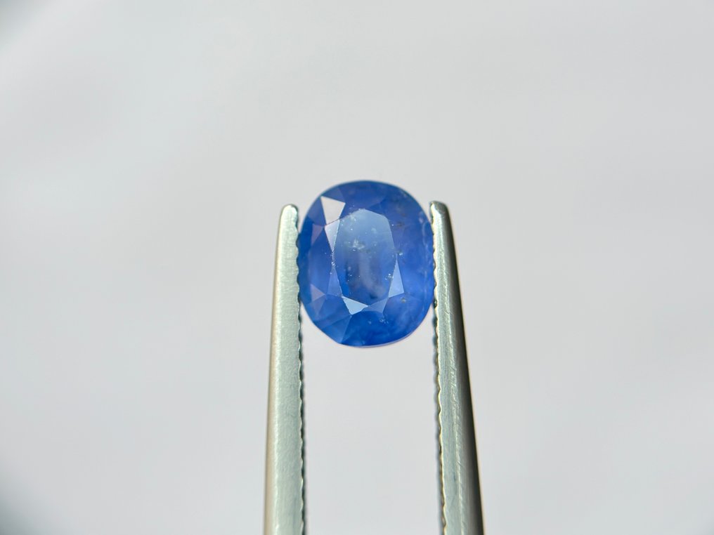 Nincs minimálár - 1 pcs Kék Zafír - 1.87 ct - Bellerophon Gemlab - Ceyloni zafír #1.0