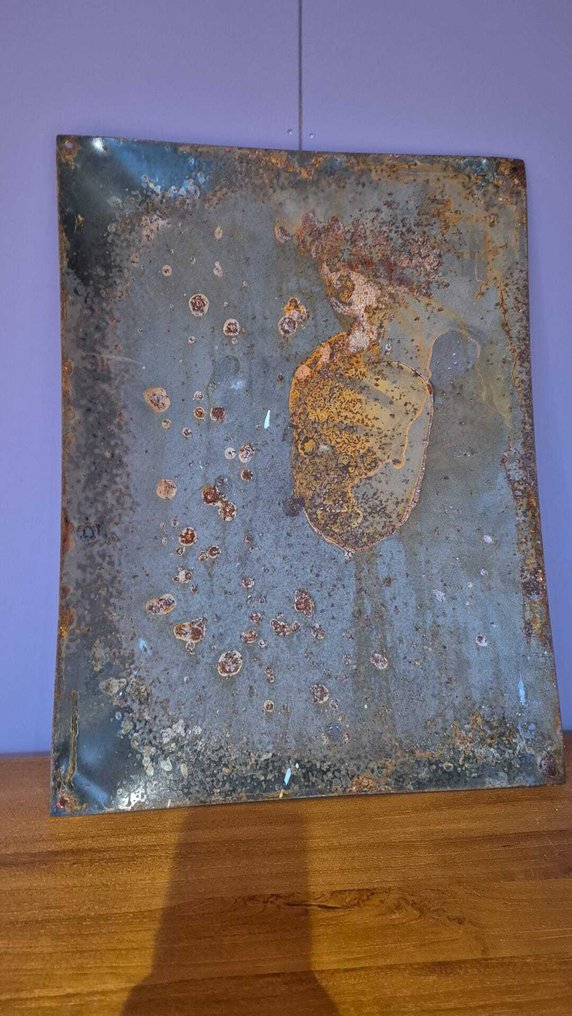 搪瓷广告牌 红印第安机油 - 标志 - 搪瓷 #2.1