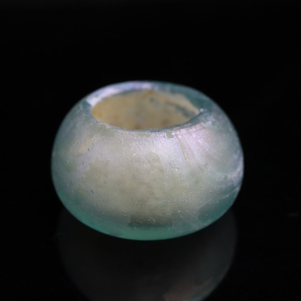 Ancient Roman Iridescent Glass Lachrymatory (Tear Vial) - 14.5 mm (No Reserve Price) #1.0