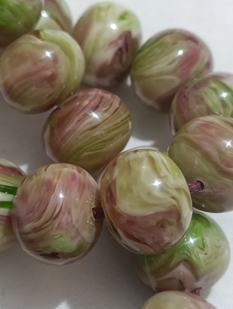  Ροζάριο - Κεχριμπάρι - 1970-1980 - Σπάνια Κομποσκοίνια Προσευχής  #2.1