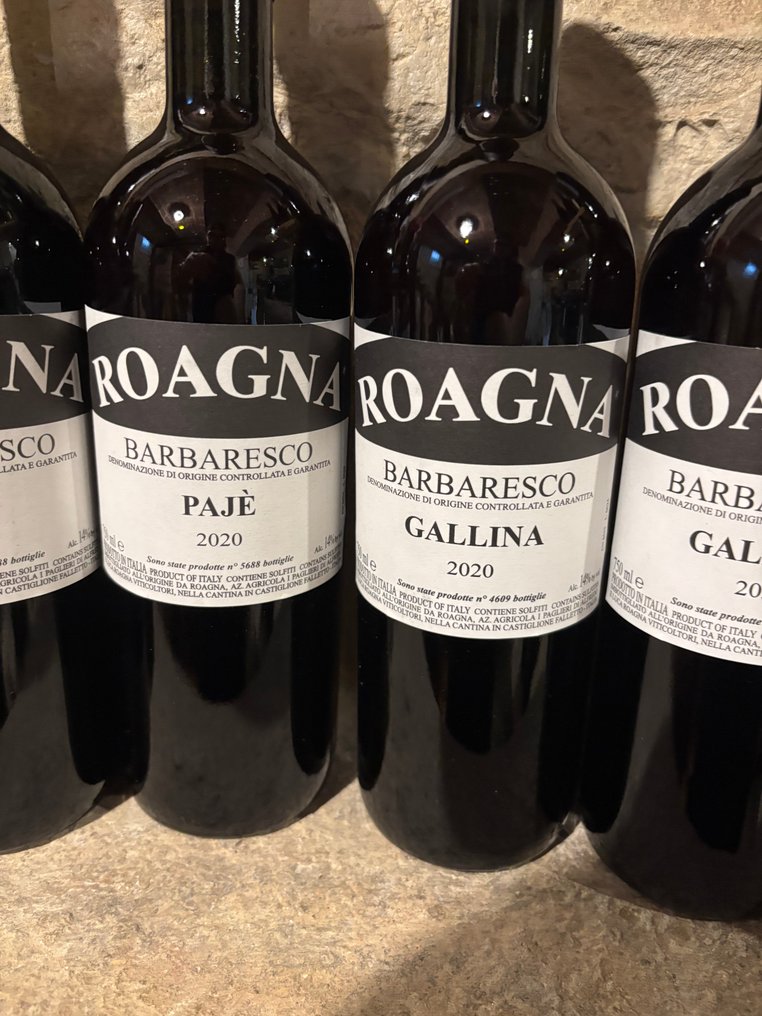 2020 x3 Gallina & 2020 x3 Pajè, Roagna - 芭芭莱斯科 - 6 Bottles (0.75L) #2.1
