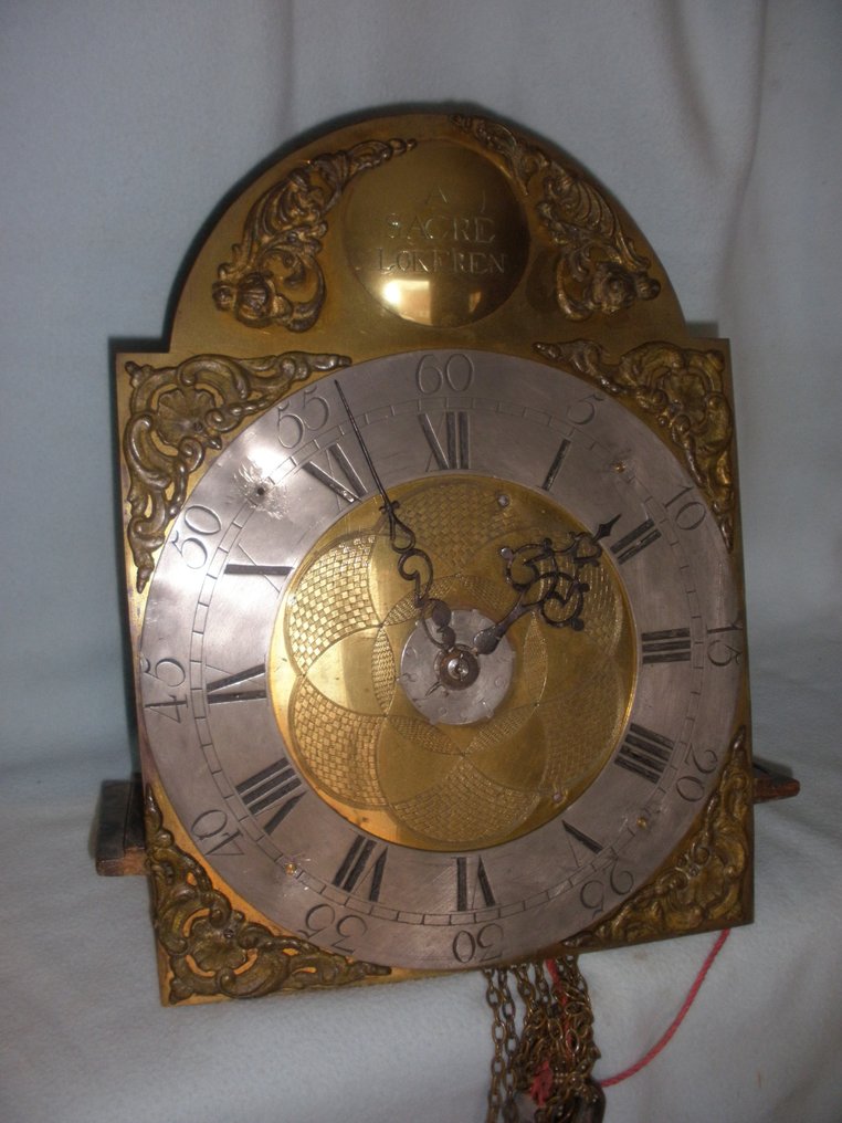 比利时洛克伦的AJ Sacre 18世纪钟表 - A J Sacre uit lokeren Belgie - 古董 Messing 黄铜 Ijzer 铁 Tin 锡 - 1750-1800 - 18世纪末的钟表 #1.0