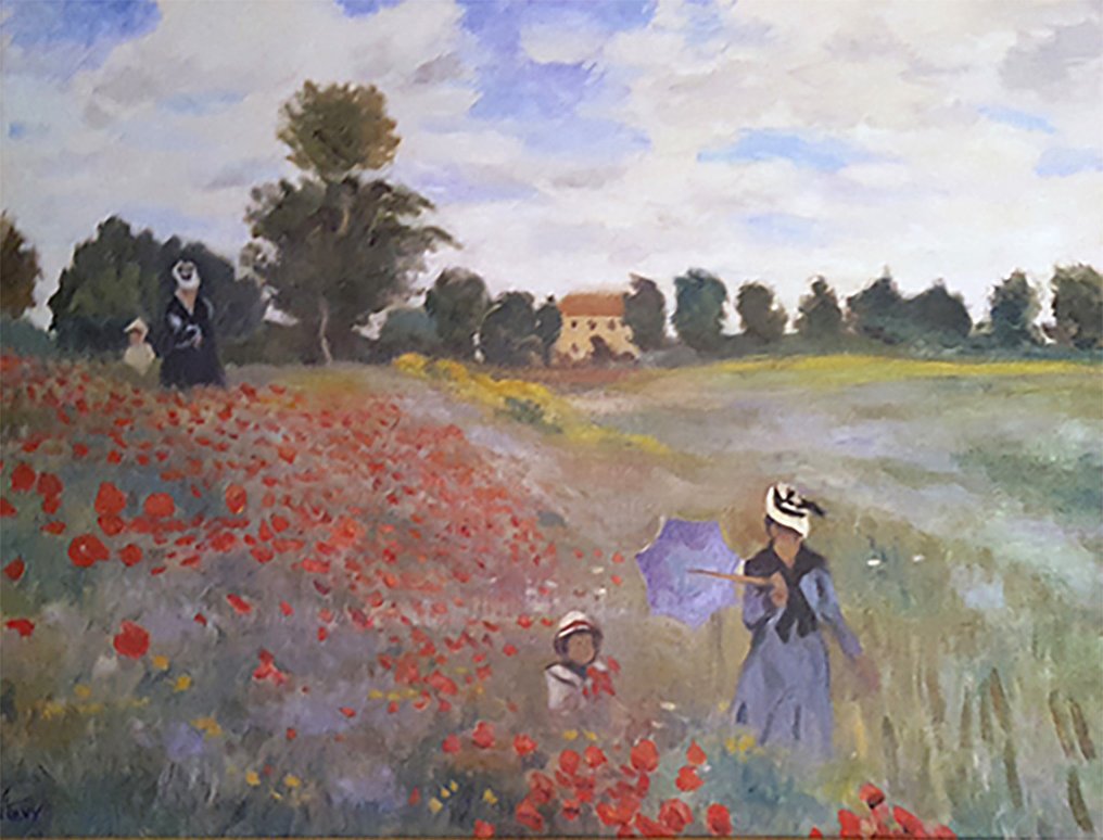 Stefano Vicca (XX-XXI), da Claude Monet - I papaveri (Les Coquelicots) #1.0