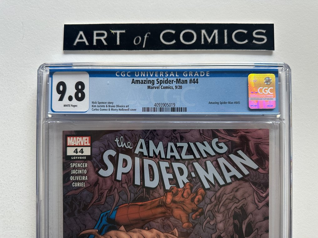 The Amazing Spider-Man (Vol. 5) #44 - CGC 9.8 - 1 Graded comic - EO - 2020 #2.1