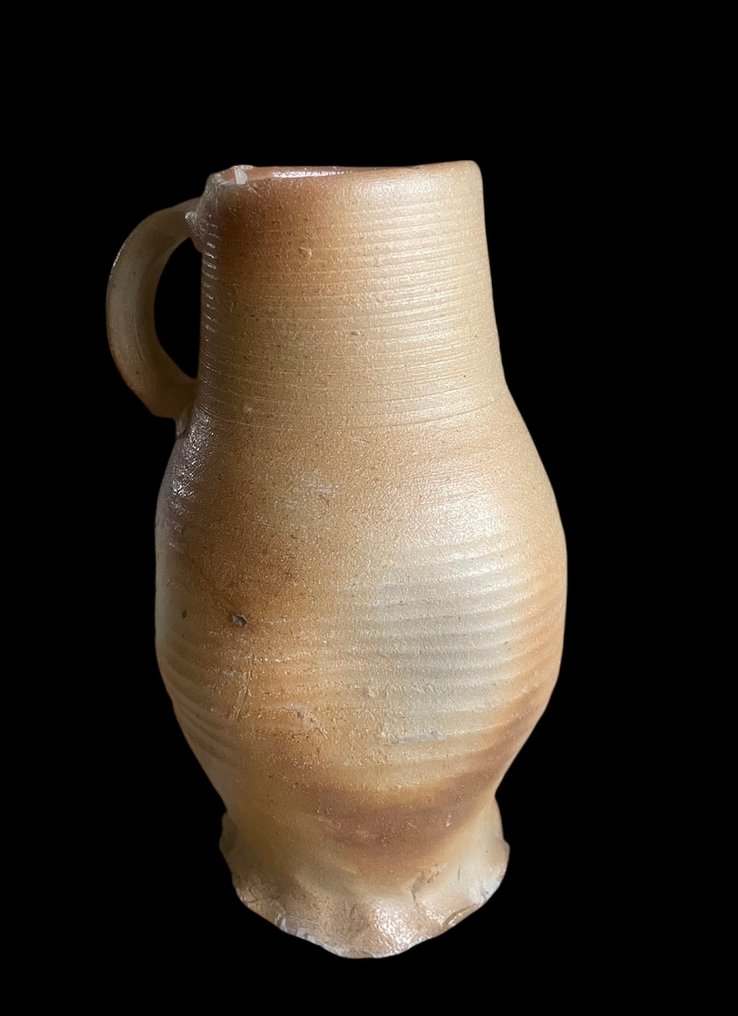 Gres Jarra - 22 cm - Siegburg crisol siglo XV #1.0