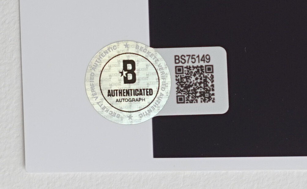 Nirvana, Jason Everman - Guitarist 1989 - Autograph, Photo with Beckett COA #2.1